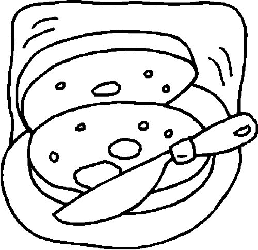 Download Healthy Food In Dishes Coloring Page Or Print Healthy 