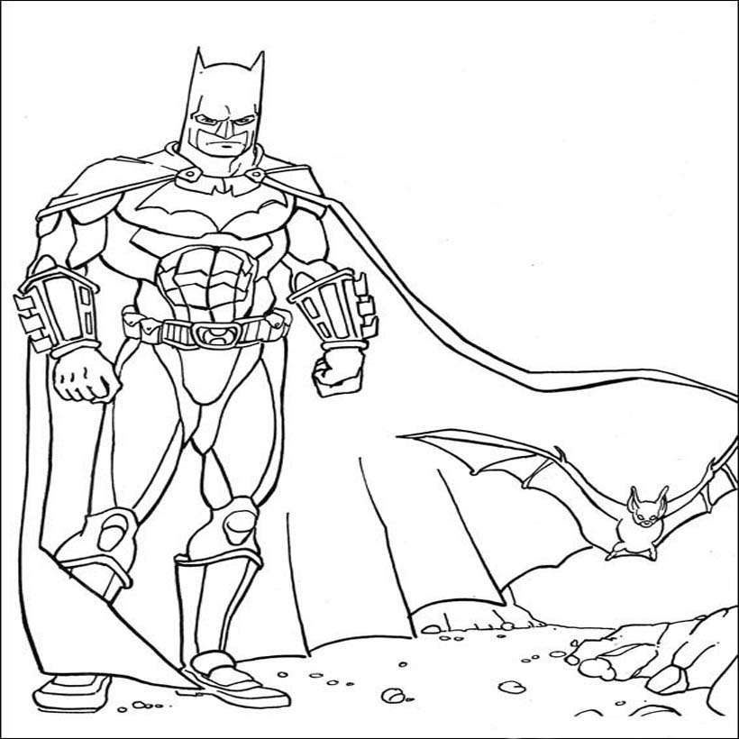 Catwoman Coloring Page - Coloring Home