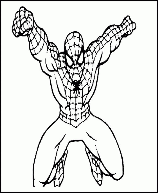 Spiderman Coloring Pages To Print Out Online Coloring Pages 243981 