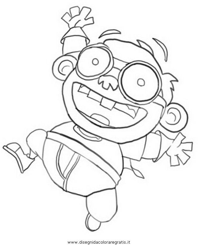 fanboy and chum Colouring Pages (page 3)