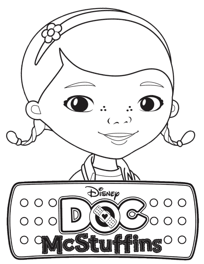 disney doc mcstuffins coloring pages | coloring pages for kids 