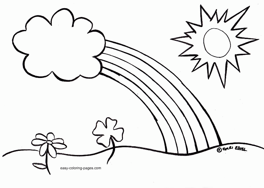 spring and summer coloring pages  coloring home