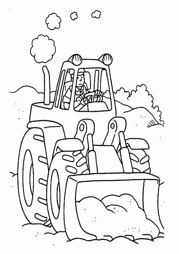 Deutz tractor Colouring Pages (page 3)