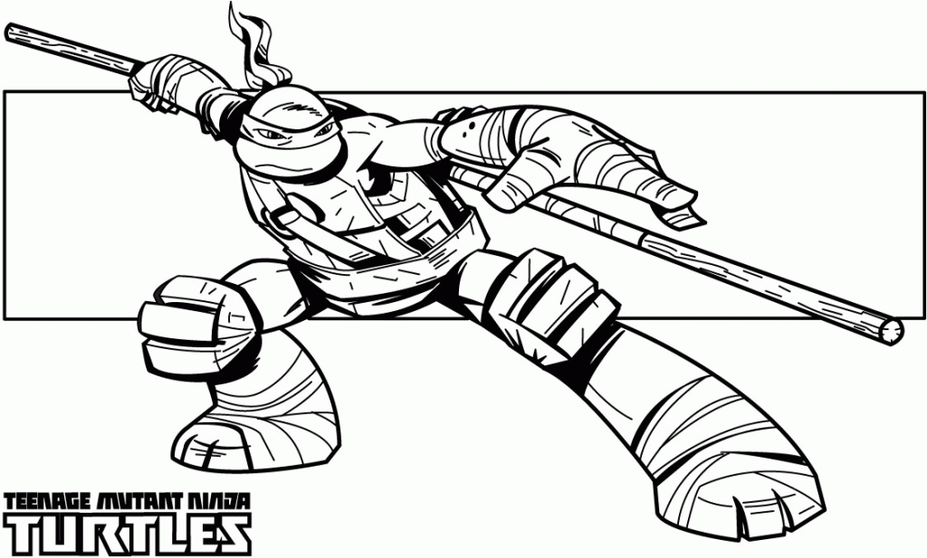 Ninja Turtles Coloring Pages - Free Coloring Pages For KidsFree 