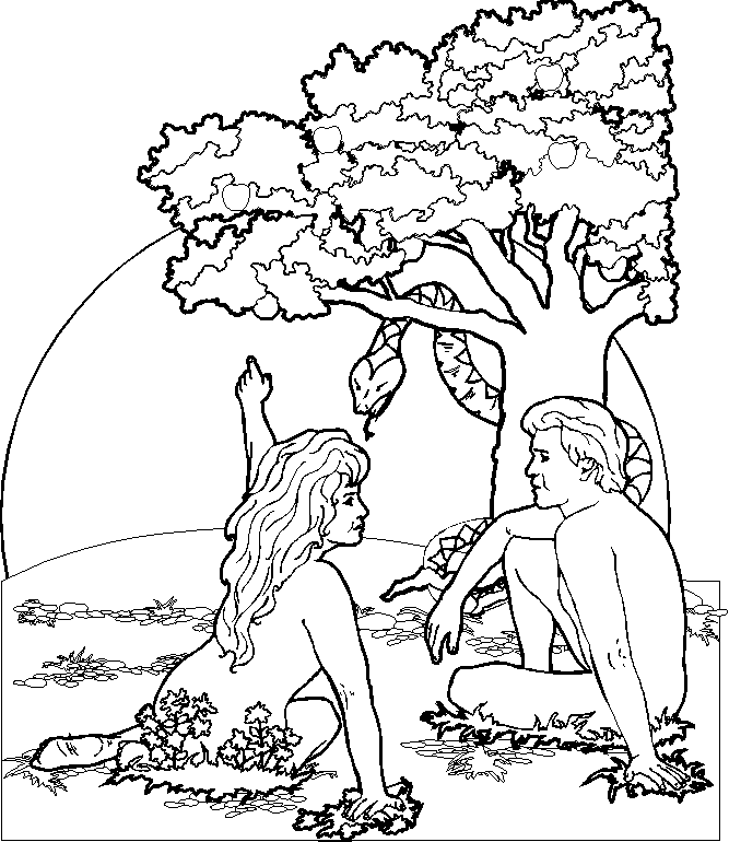 God Made Everything Coloring Page
