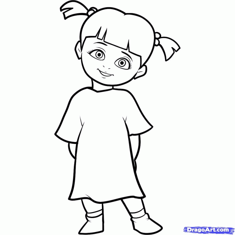 Monsters Inc Coloring Pages Online | Online Coloring Pages