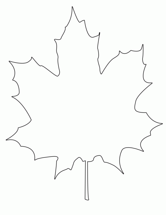Fall Maple Leaf Printable Inspiring | ViolasGallery.