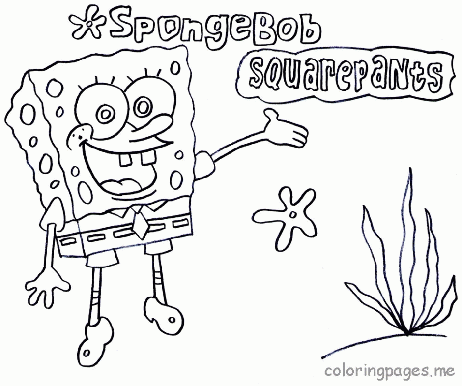 Plankton Spongebob Coloring Pages For Kids ColoringWallpaper 