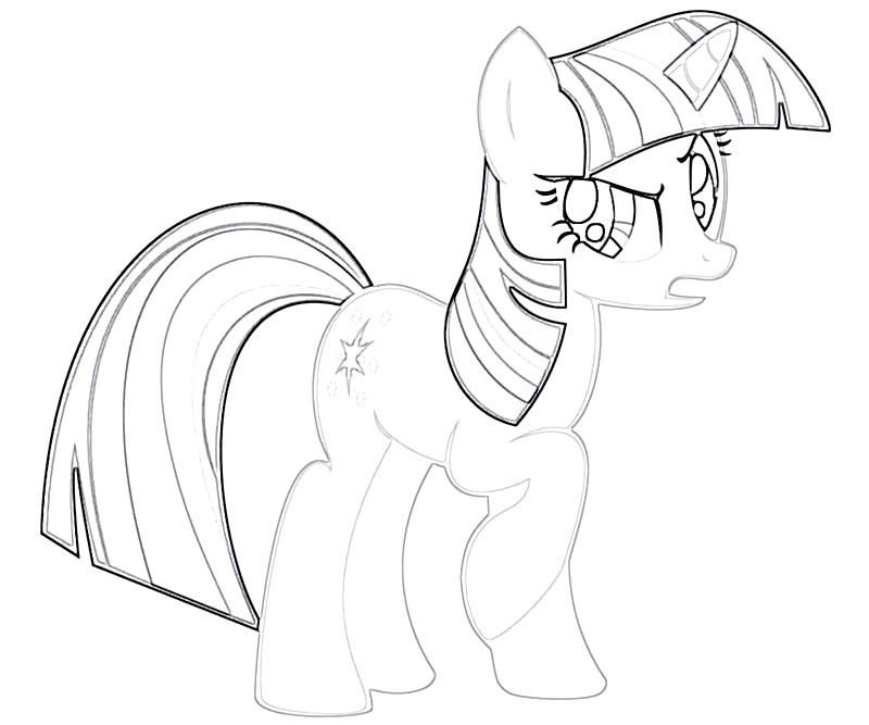 28 Twilight Sparkle Coloring Page