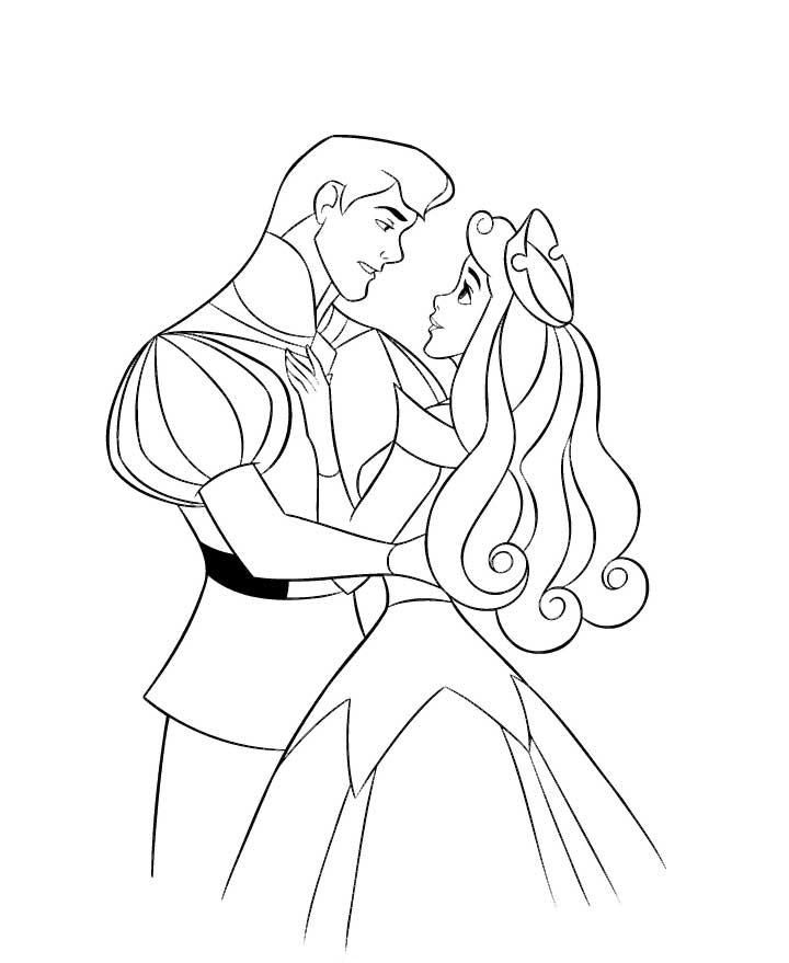 Coloring Pictures For Kids Of Disney Princesses | Princesses 