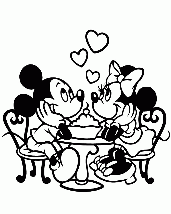 Download Disney Valentines Day Coloring Pages - Coloring Home