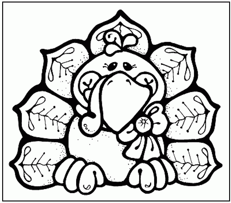 Turkeys Coloring Pages - Free Printable Coloring Pages | Free 