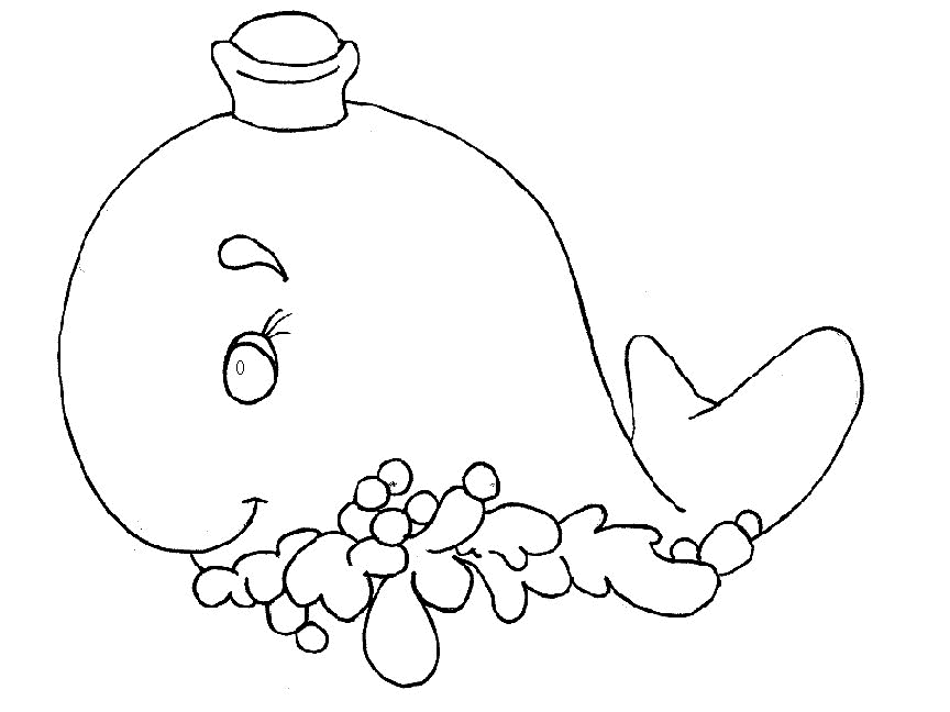 Sea animals coloring pages – Pretty Dolphin | coloring pages
