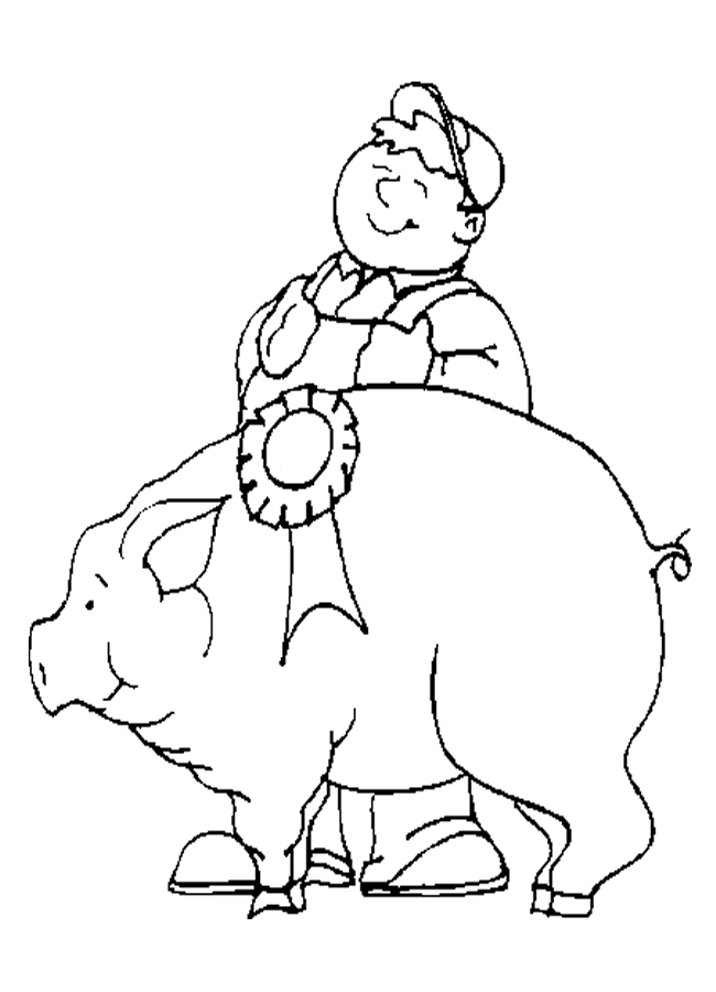 pig school Colouring Pages