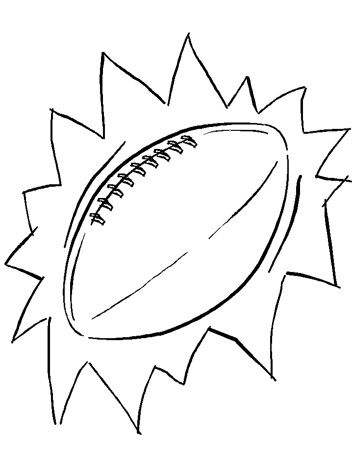 Coloring Pages Of Football | Other | Kids Coloring Pages Printable