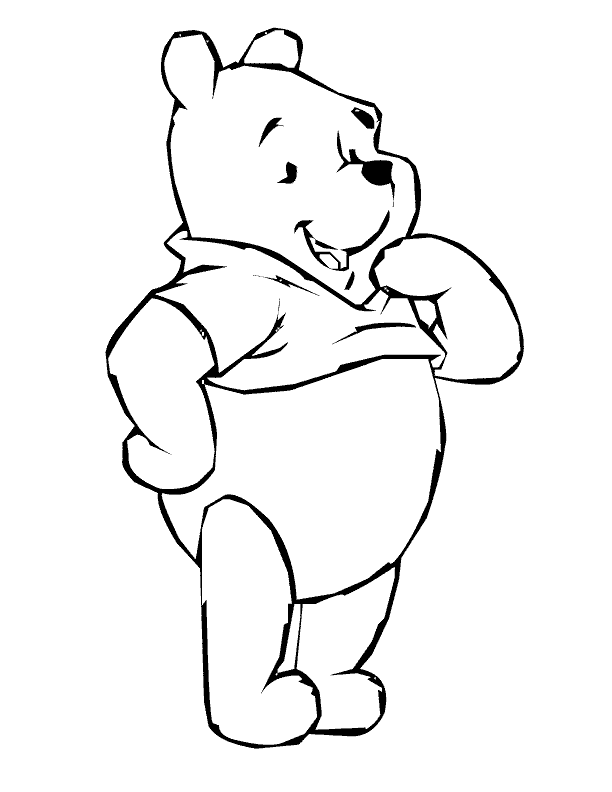 Pooh-coloring-pages-4 | Free Coloring Page Site