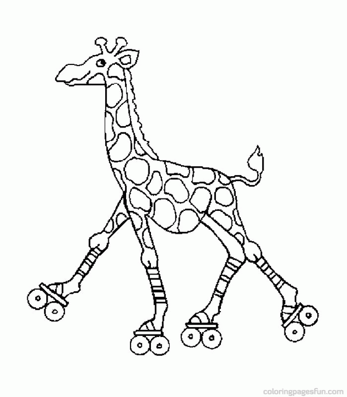 Giraffe | Free Printable Coloring Pages – Coloringpagesfun.com 
