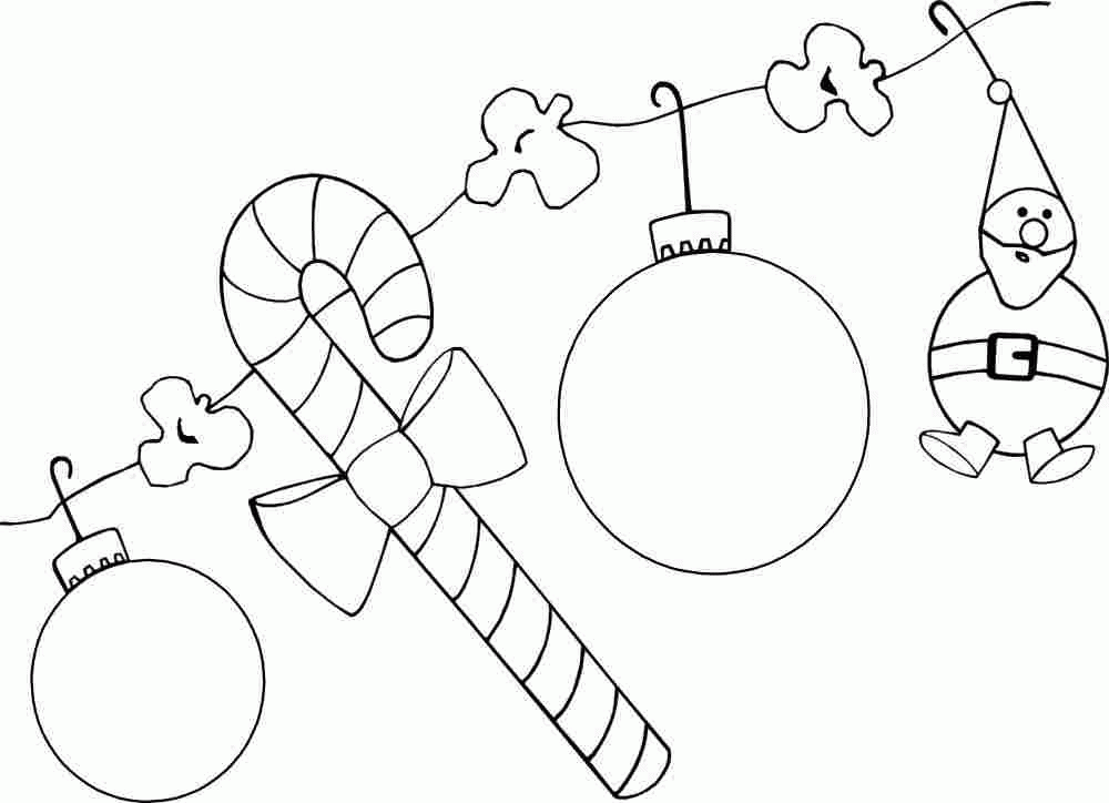 Christmas Tree Colouring Pages Free Printable For Kids - #5407.
