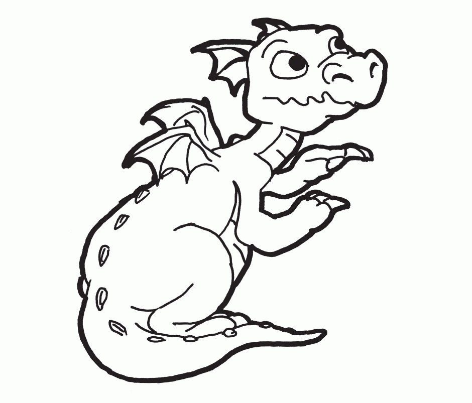 Free Printable Dragon Coloring Pages For Kids Fire Dragon 272482 