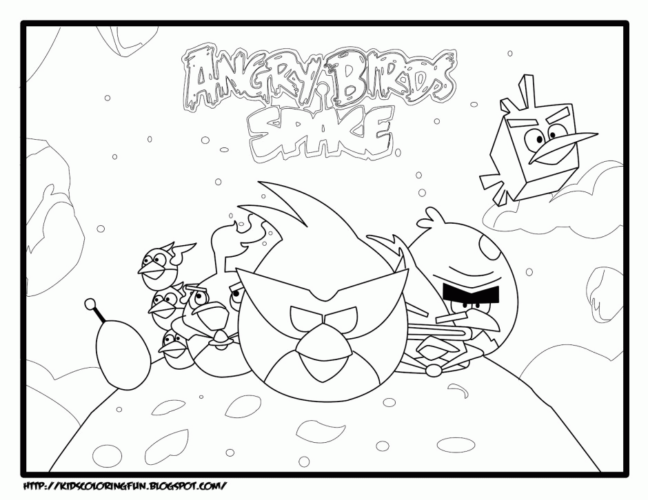 Angry Birds Happy Birthday Coloring Pages Printable Coloring 