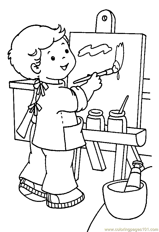 Coloring Pages Pre School 001 (6) (Cartoons > Others) - free 