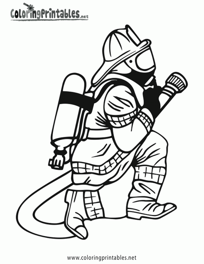 Firemen Coloring Pages