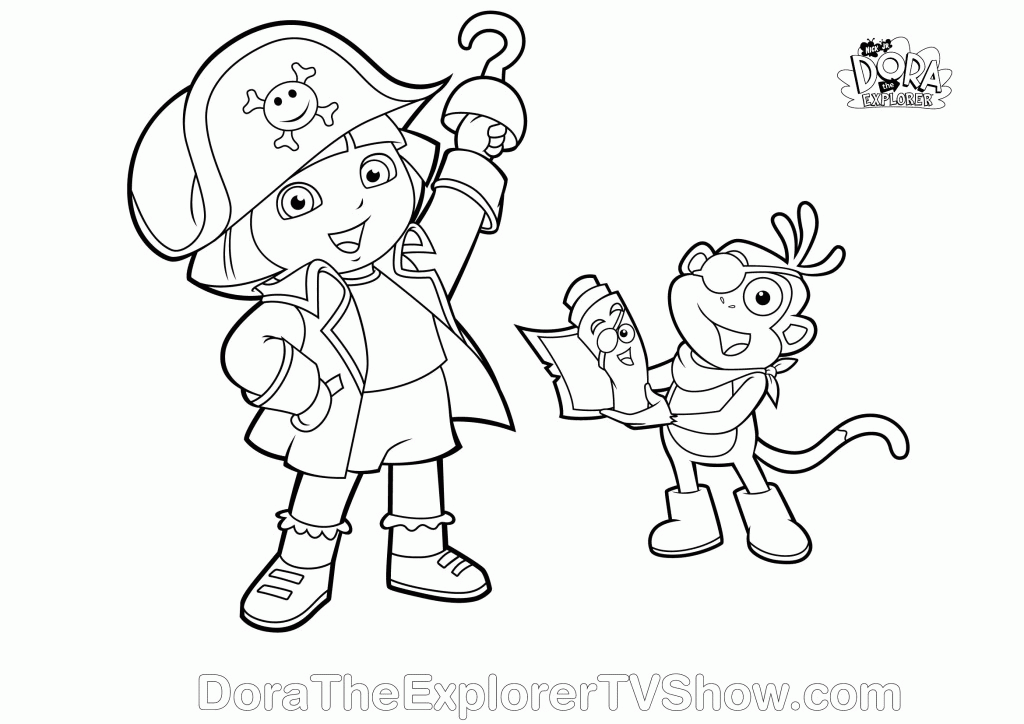 Dora Coloring Pages Printable - Coloring For KidsColoring For Kids