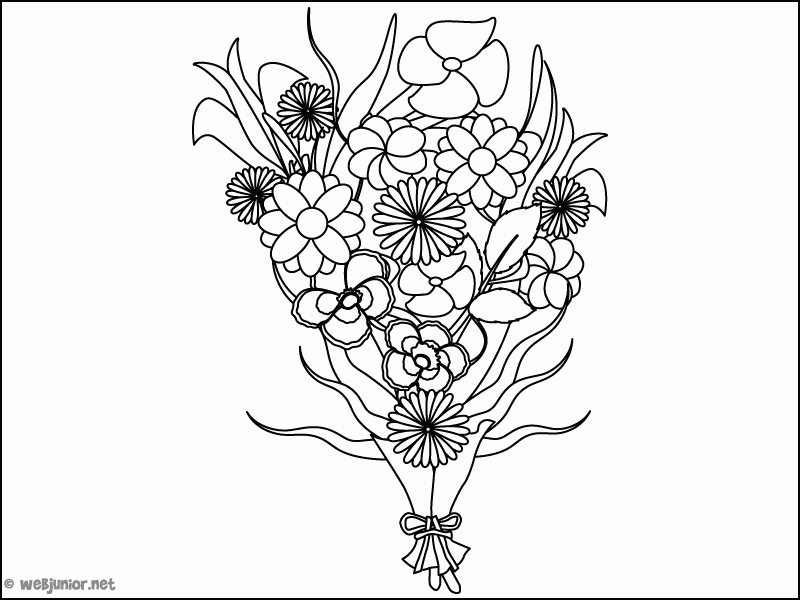 flower Coloriage