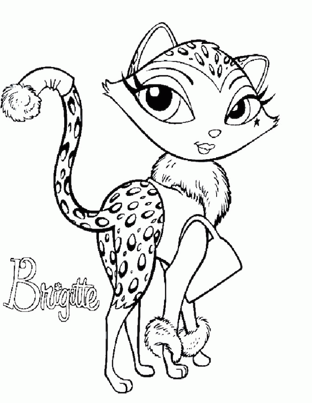 bratz petz carly Colouring Pages (page 3)