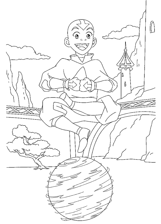 Avatar Printable Coloring Pages Coloring Home