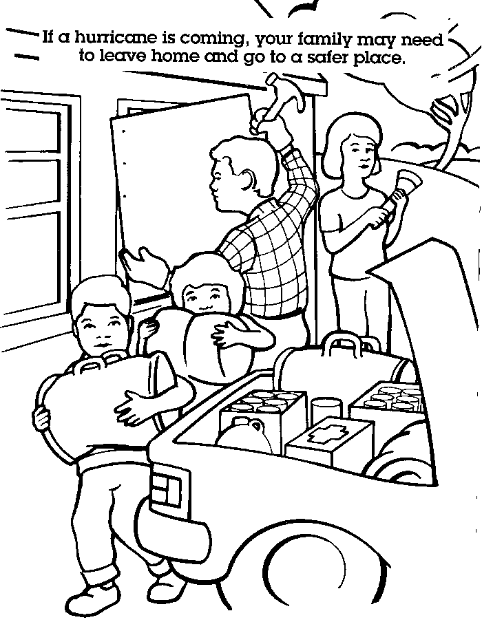 Fire Safety Coloring Pages Coloringpagesabc