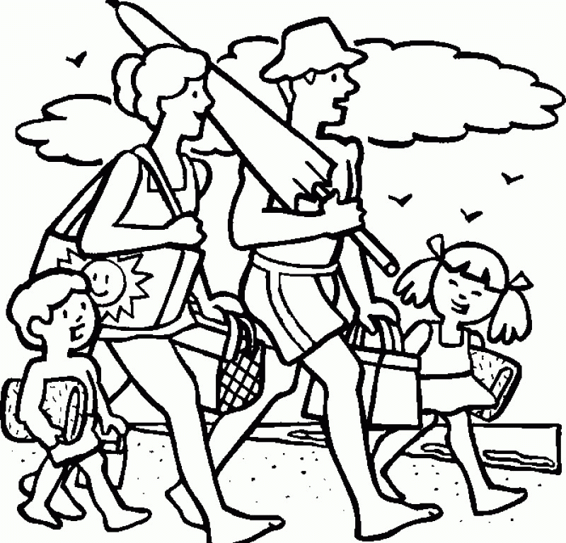 Summer Coloring Pages For Older Kids - Coloring Home