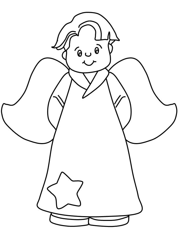 Angel27 Angels Coloring Pages & Coloring Book