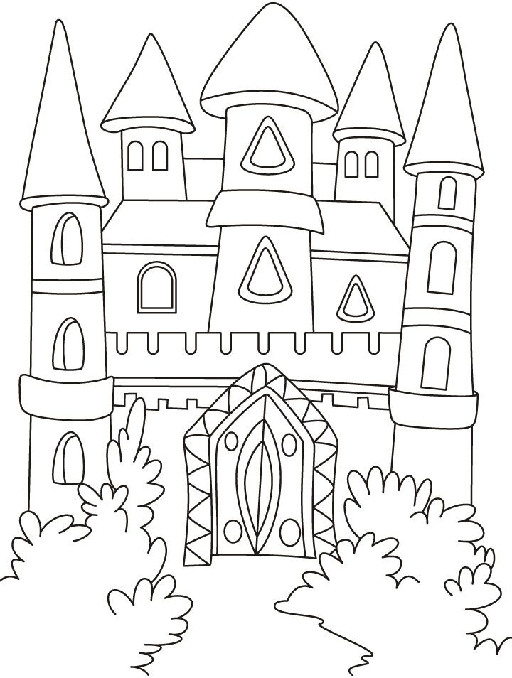 Castle Pictures For Children - Coloring Home
