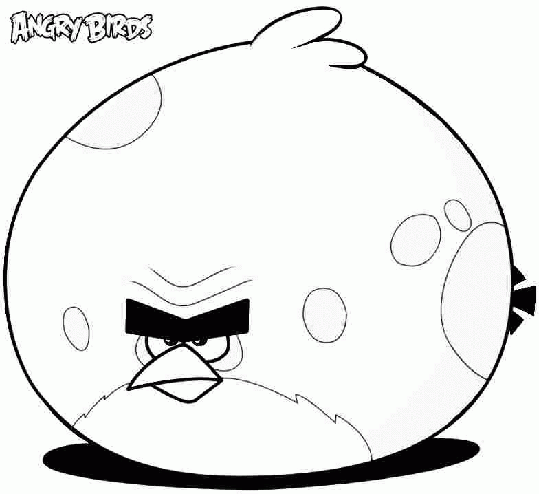 angry cartoon Colouring Pages