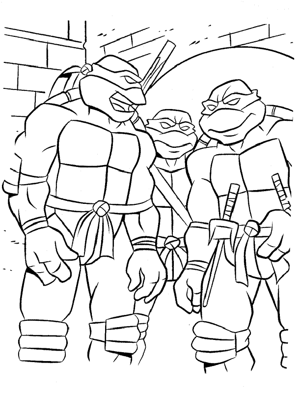 Teenage mutant ninja turtles coloring pages Fun | Printable 