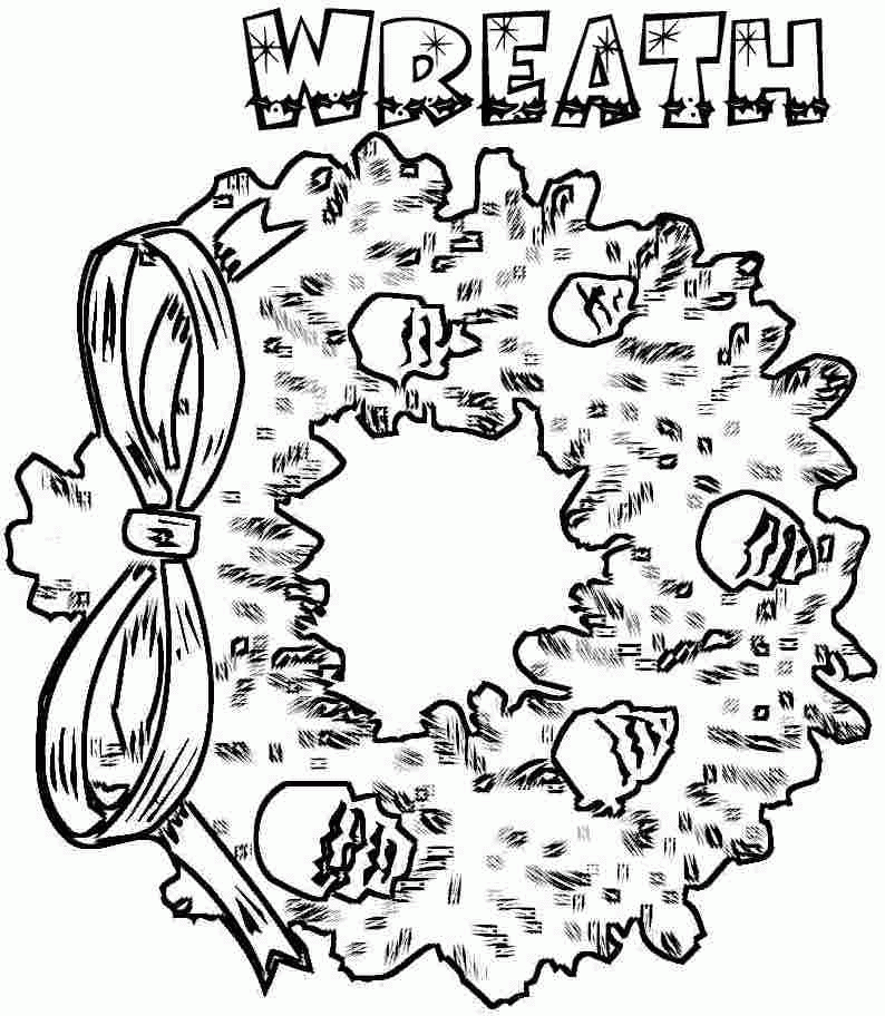Christmas Ornament Coloring Pages Printable | Pictxeer