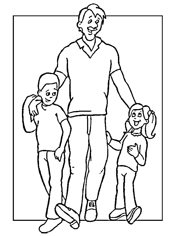 Happy Fathers Day Coloring Pages | Cool Christian Wallpapers