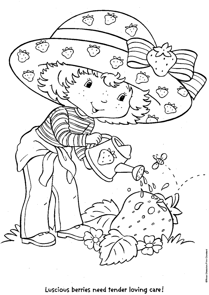 Strawberry Coloring Pages | Coloring Pages To Print