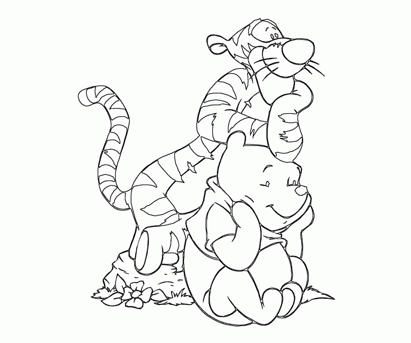 1 Winnie The Pooh Coloring Page