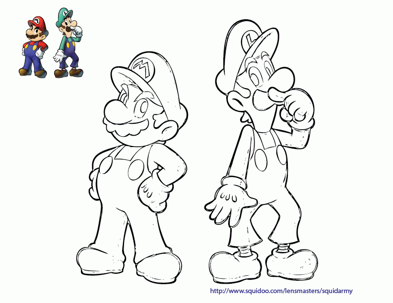 mario-brothers-coloring-pages- 