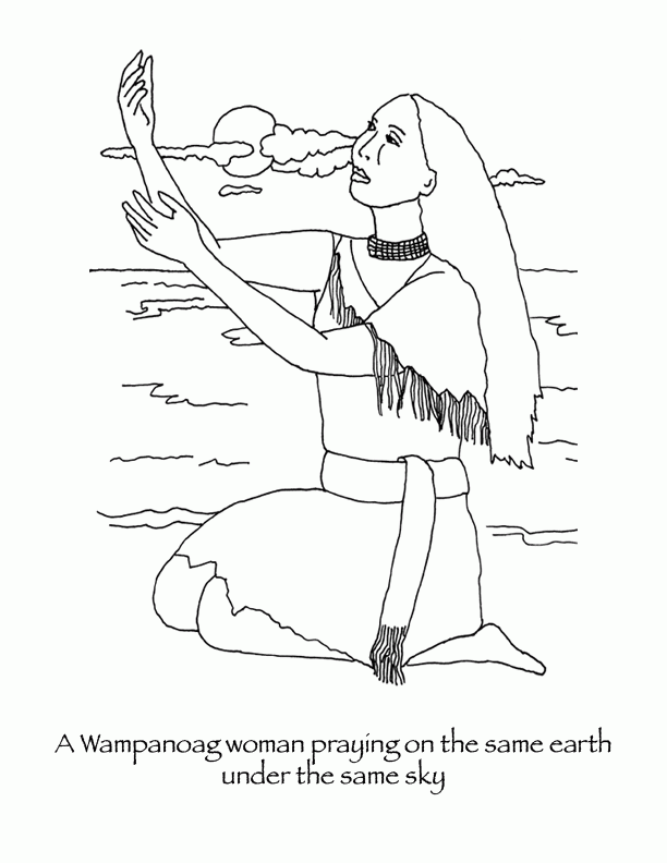 ManyHoops.com - COLORING PAGES - THANKSGIVING