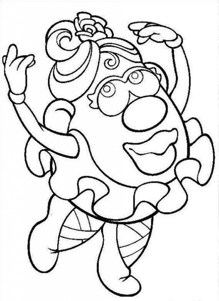 Cartoon: Creative Ballerina Potato Head Hello Kitty Peter 
