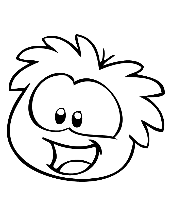 Coloring Pages Of Puffles - Coloring Home