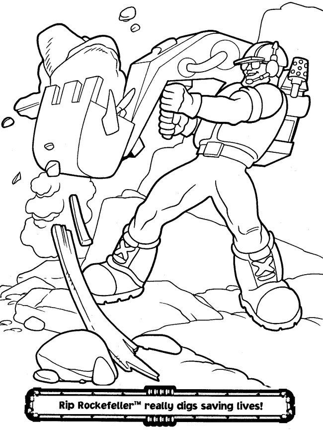 Rescue Heroes Coloring pages