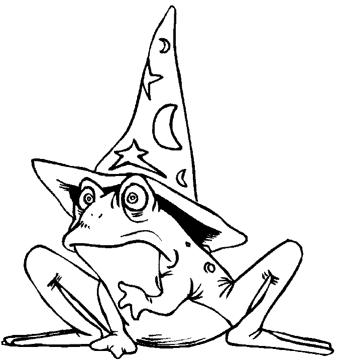 Pin Froggy Coloring Pages Cake