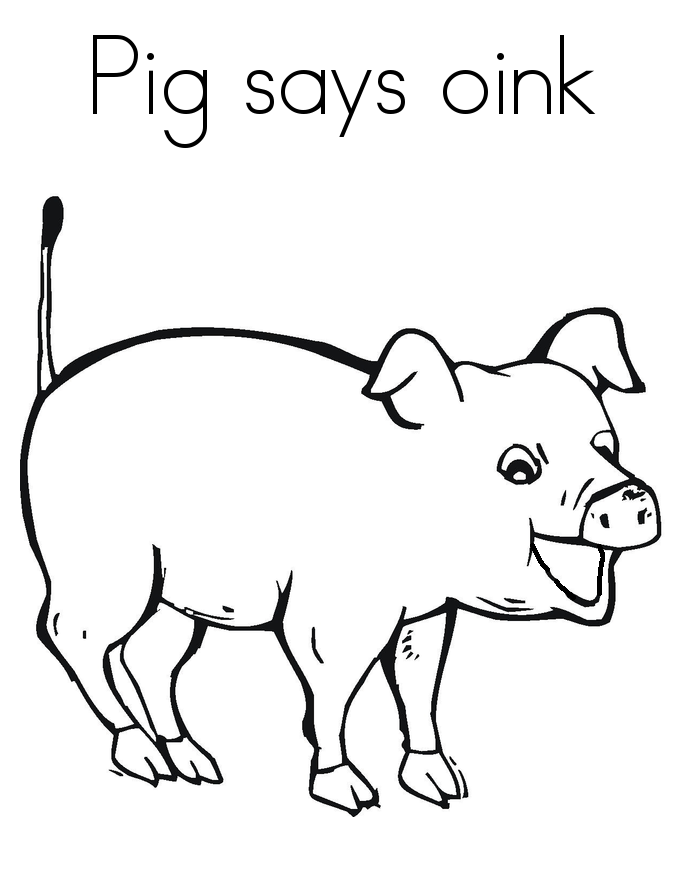 876 Animal Boar Coloring Pages with disney character
