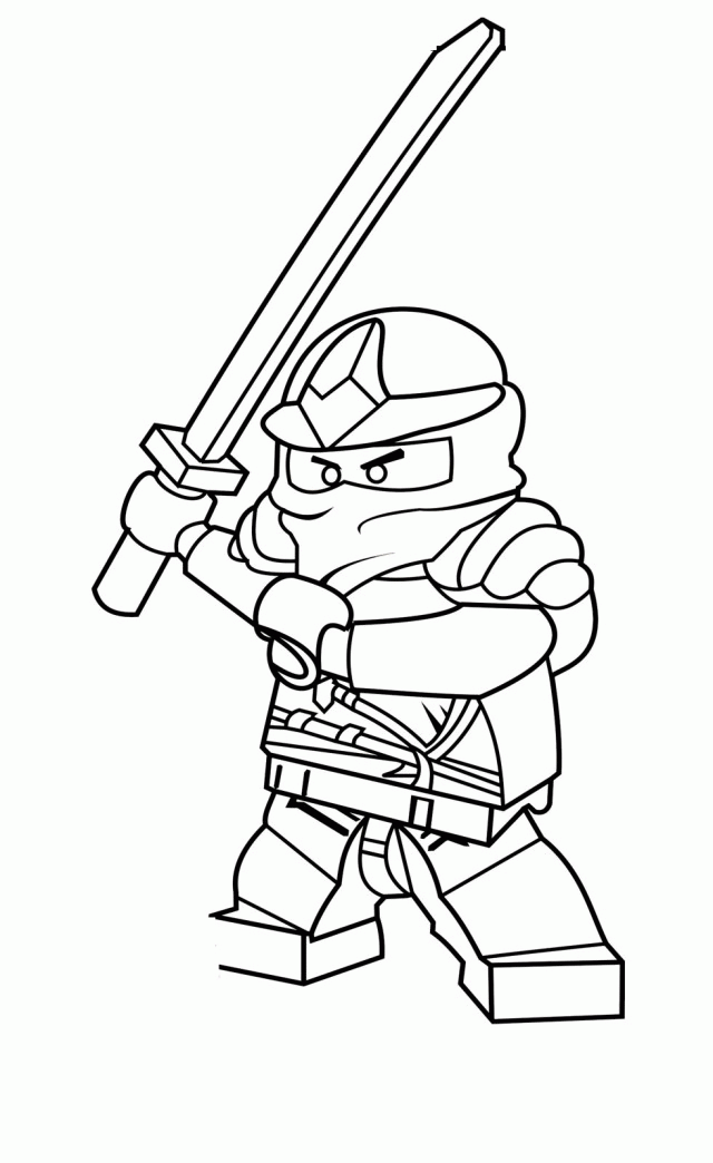 Lego Ninjago Colouring Pages The Colouring Pages Printable 281798 