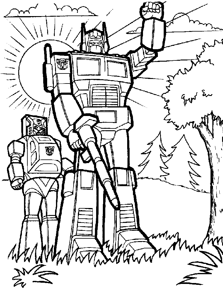 mirage transformers Colouring Pages