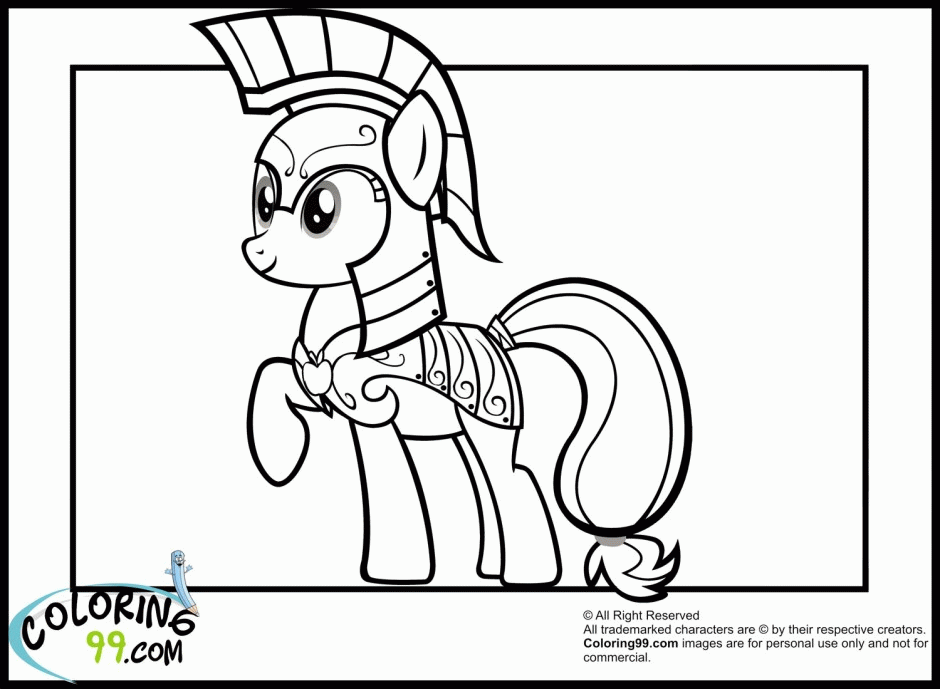 My Little Pony Friendship Is Magic Printable Coloring Pages 233133 